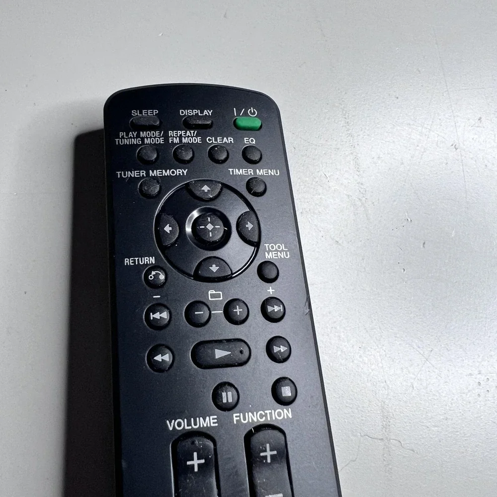 Sony RM-AMU009 System Audio Remote Control Black Wireless‎ OEM Replacement Unit